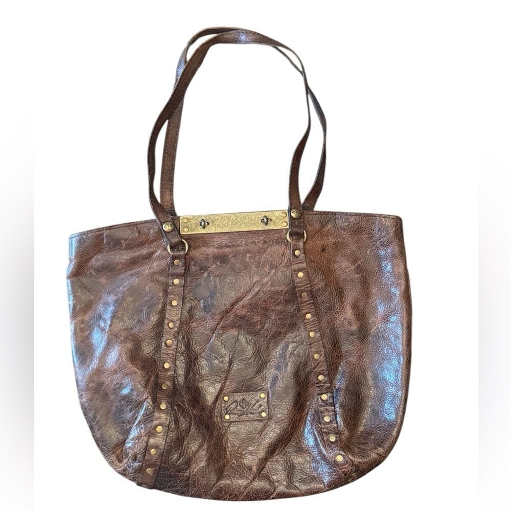 Patricia Nash Benvenuto Tote Vintage Distressed Leather